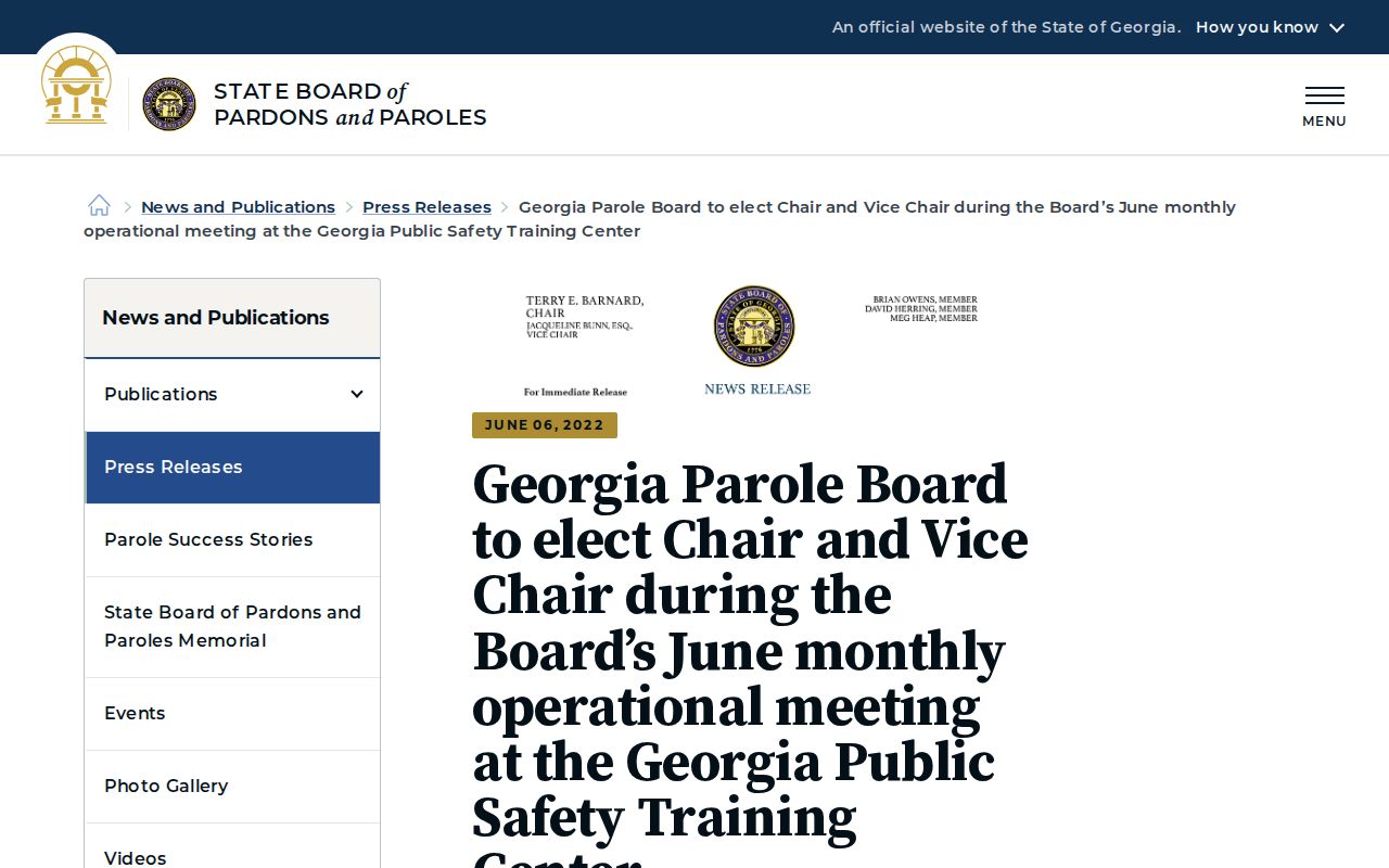 Monroe County parole meeting and post-release supervision source